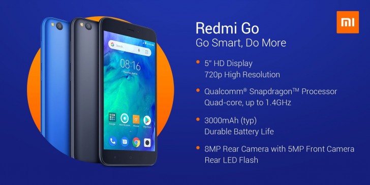 redmi go storage