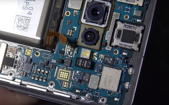 Samsung Galaxy S10+ teardown reveals tiny under-display fingerprint scanner