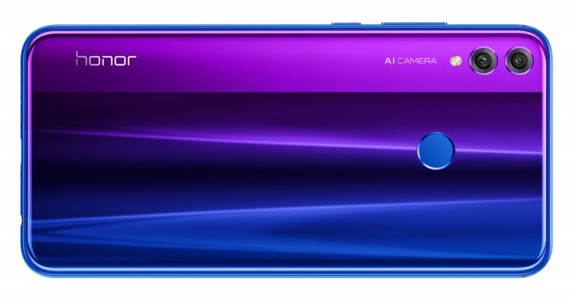 Honor 8X in the new Phantom Blue color