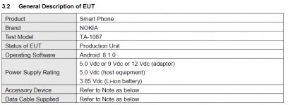 Fcc Reveals Some Nokia 9 Pureview Details Along With The Nokia 1