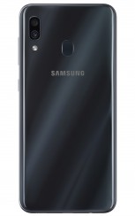 Samsung Galaxy A30 in Black