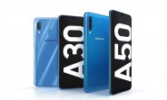 Samsung Galaxy A50 and Galaxy A30 are official with big screens and batteries