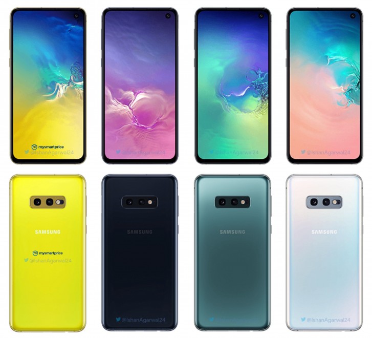 Here's our first look at the Canary Yellow Galaxy S10e - GSMArena