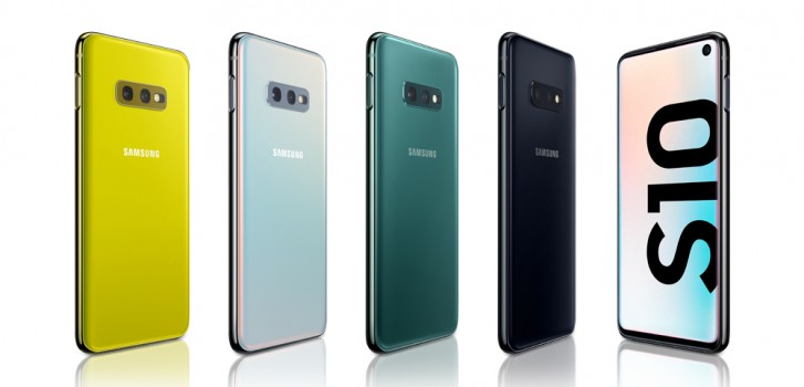 samsung galaxy s10e gsmarena