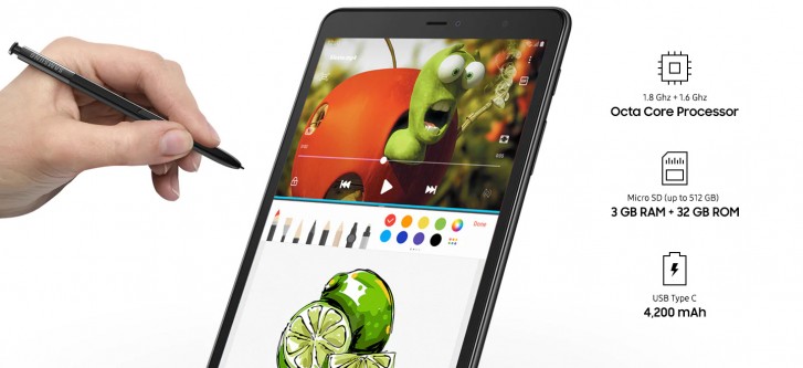 samsung galaxy tab a with s pen 2019 specs