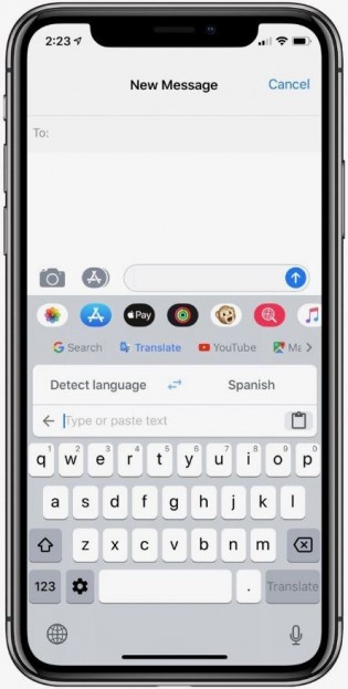 New translation features in Gboard version 1.42.0