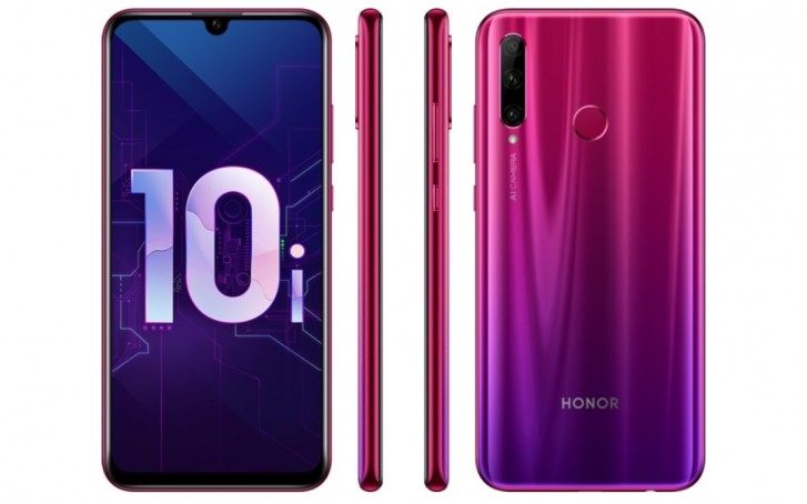 Honor 10i announced: it's an Honor 10 Lite with more and higher-res cameras  -  news