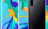 The Huawei P30 and P30 Pro show up on new set of renders, this time in black