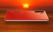 Huawei P30 Pro shows up in Sunrise Red, non-Pro model will have a 3.5mm jack