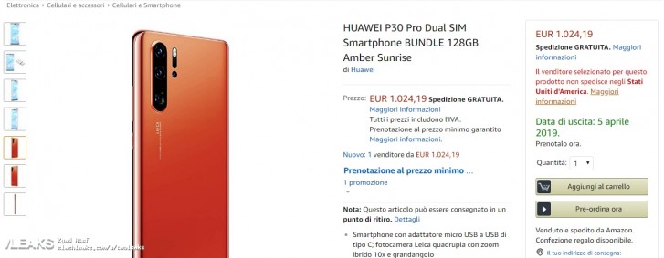 Huawei P30 Pro - Price in India, Specifications, Comparison (29th