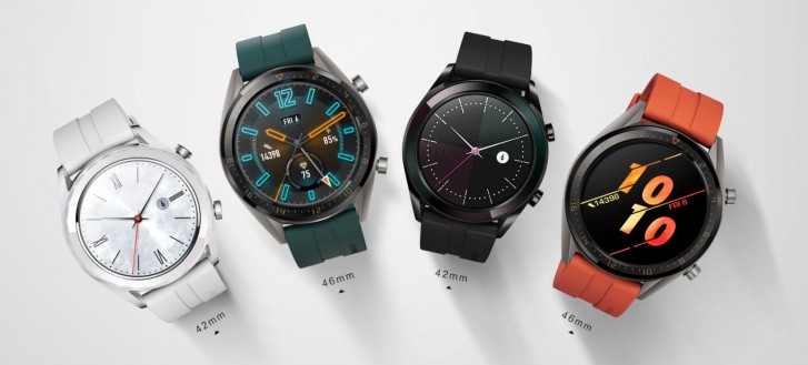 Huawei Watch GT gets Active and Elegant editions - GSMArena.com news