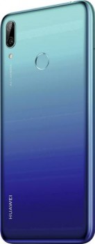 Huawei Y7 (2019) in Aurora Blue and Midnight Black