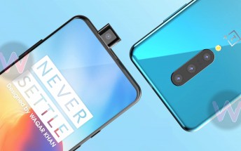OnePlus 7 concept leaks in colorful renders
