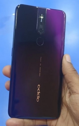 Oppo F11 Pro in Thunder Black