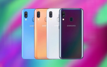 Samsung Galaxy A40 arrives in Europe with 25 MP selfie camera