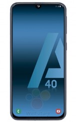 Samsung Galaxy A40 from all sides