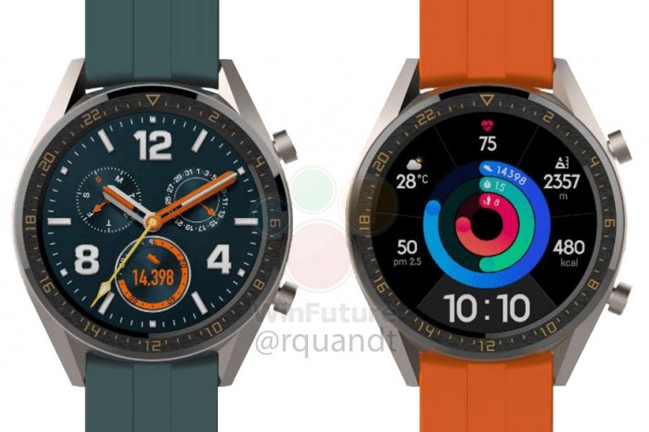 Two Huawei Watch GT variants rumored to launch with P30 this month GSMArena news