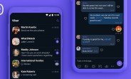 Viber gets dark mode on Android