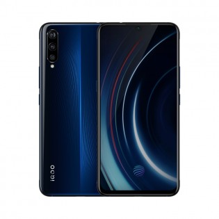 vivo iQOO in Electric Blue and Lava Orange