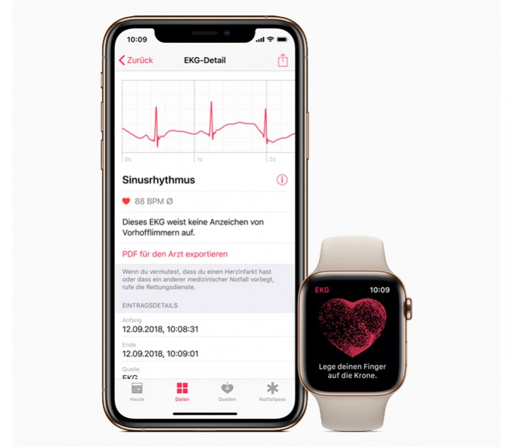 watchOS 5.2 brings ECG app and irregular rhythm notification on Apple Watch to Europe and Hong Kong GSMArena news