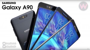 Samsung Galaxy A90 (renders by Waqar Khan)