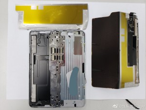 The internals of the Samsung Galaxy Fold