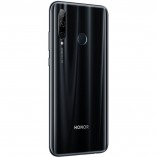 Honor 20 lite in Black and Aurora Blue