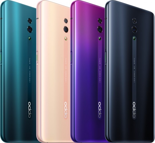 Oppo Reno and Reno 10x Zoom go official with shark fin-style 