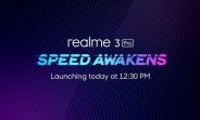 Watch the Realme 3 Pro get unveiled here