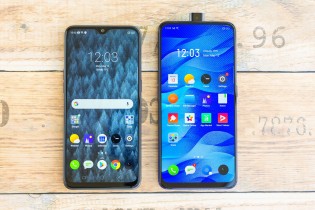 Realme X next to the Realme 3 Pro