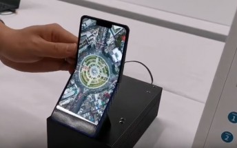 Sharp demoes vertically foldable 6.2-inch phone