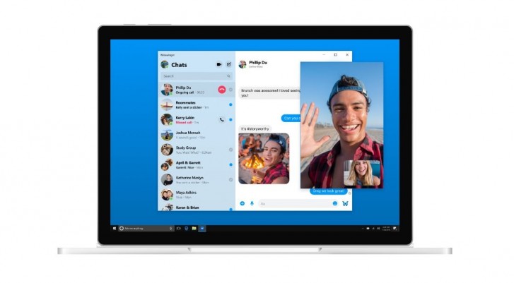 can a mac desktop use facebook messenge for video calls?