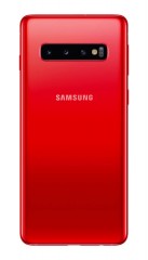 Samsung Galaxy S10 in Cardinal Red