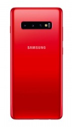 Samsung Galaxy S10+ in Cardinal Red