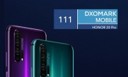 Honor 20 Pro gets 111 score in DxOMark test, matches the OnePlus 7 Pro