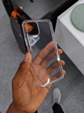 Alleged iPhone XI cases showing a hole for the square camera hump
