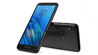 Moto E6 render