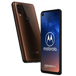 Motorola One Vision in Brown color