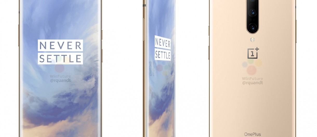 OnePlus 7 Pro now leaks in Almond color version in official-looking press  renders - GSMArena.com news