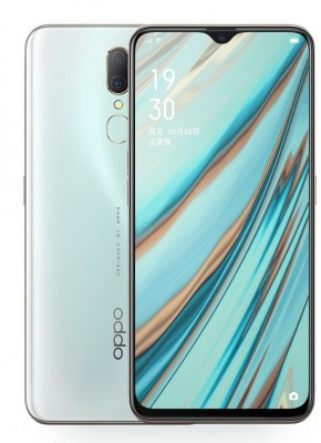 Oppo A9x in Ice Jade White