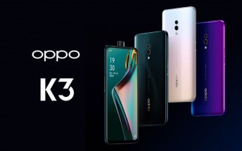 Oppo K3 price, hands-on photos and battery capacity leak