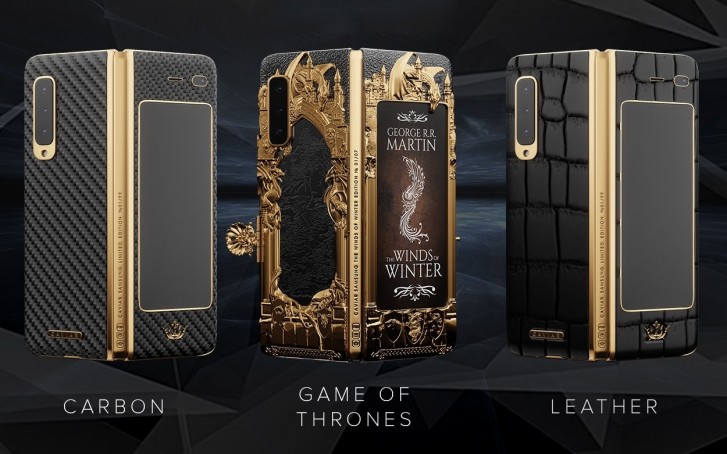 Samsung Galaxy Fold Gets A Game Of Thrones Edition By Caviar Gsmarena Com News