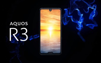Sharp Aquos R3 announced with Snapdragon 855 SoC, 120Hz dual-notch display