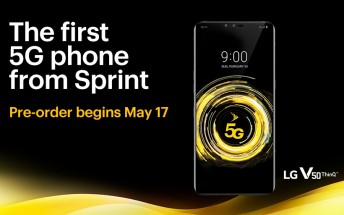 Verizon's Galaxy S10 5G is available now, Sprint's LG V50 ThinQ 5G goes on pre-order