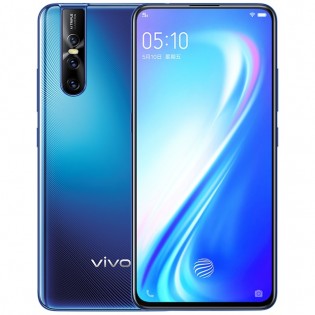 vivo S1 Pro in Blue color