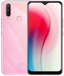 vivo Y3 in Peach Pink