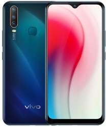 vivo Y3 in Peacock Blue