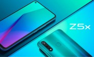 vivo Z5x is official with punch-hole selfie camera, triple rear shooters