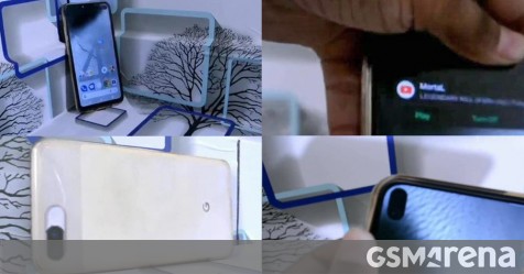 Google Pixel 4 with dual front and rear cameras pictured in the wild ...