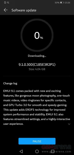 Huawei Mate 20 X EMUI 9.1 update now rolling out